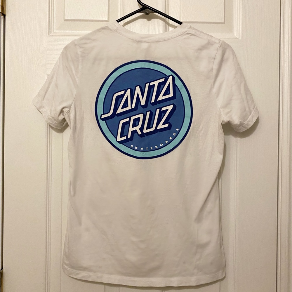White Santa Cruz t-shirt